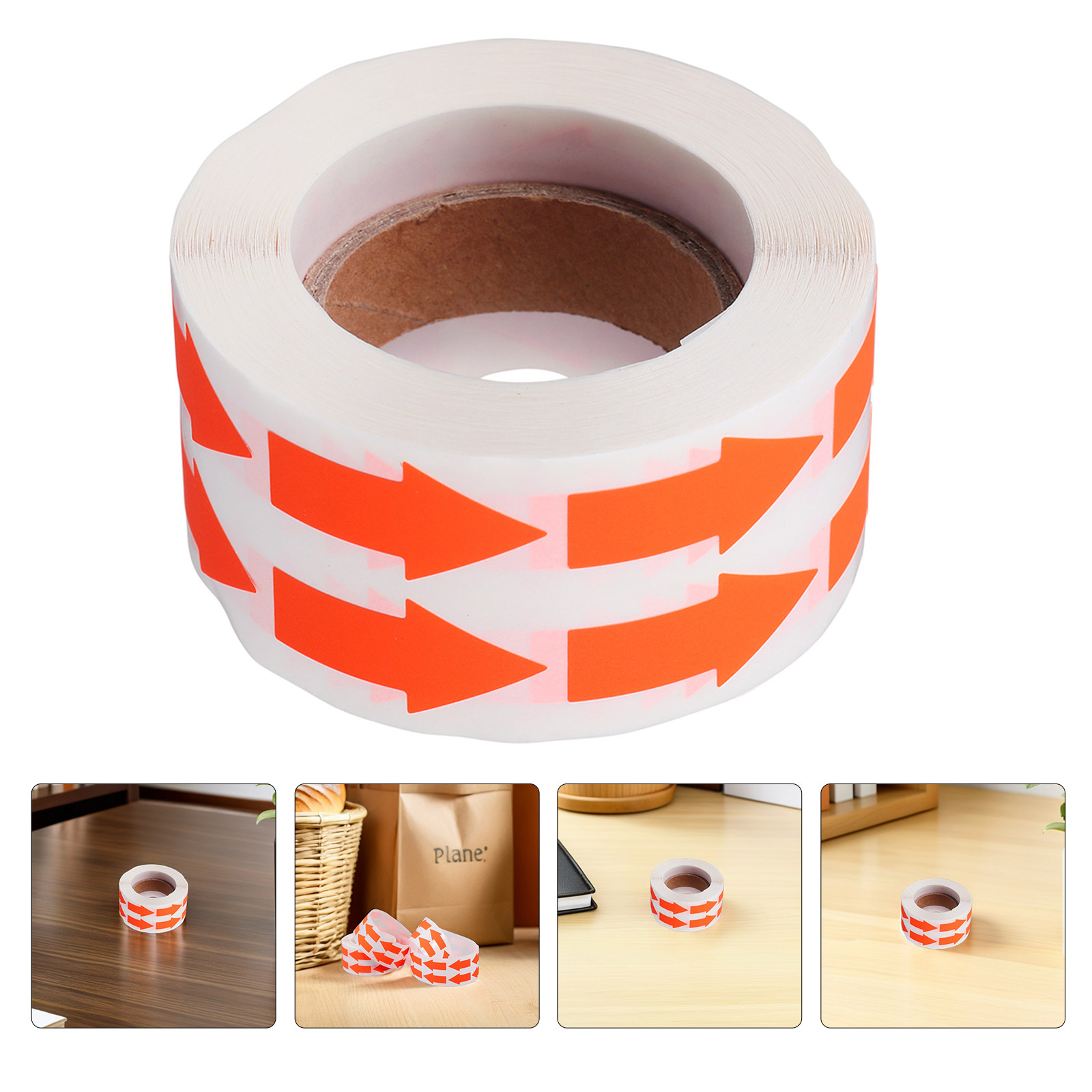 Sticker Label Roll - 2 لفافة من ملصقات الأسهم الفلورية