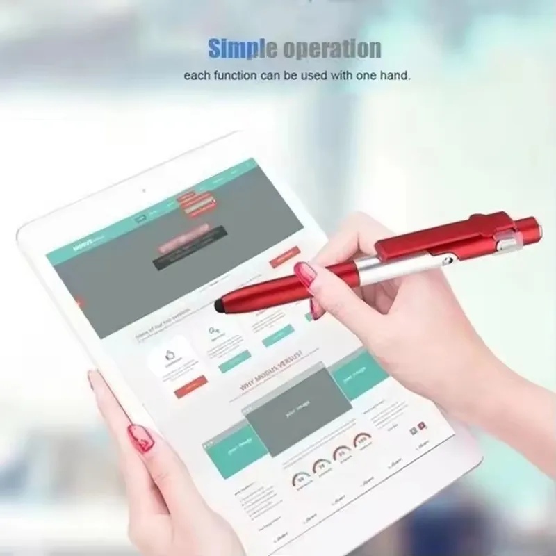 قلم متعدد الوظائف 4 في 1 مع ضو - مراجعة Stationery Supplier وسعره