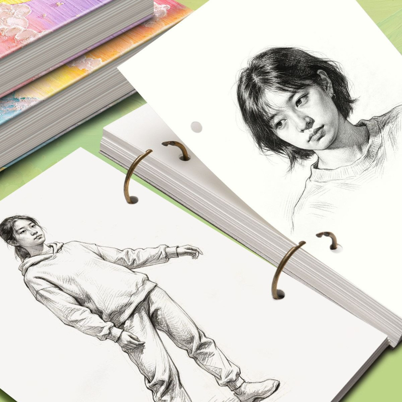 دفتر رسم A5 بأوراق قابلة للإزا - مراجعة Art Sketchbook Ring وسعره