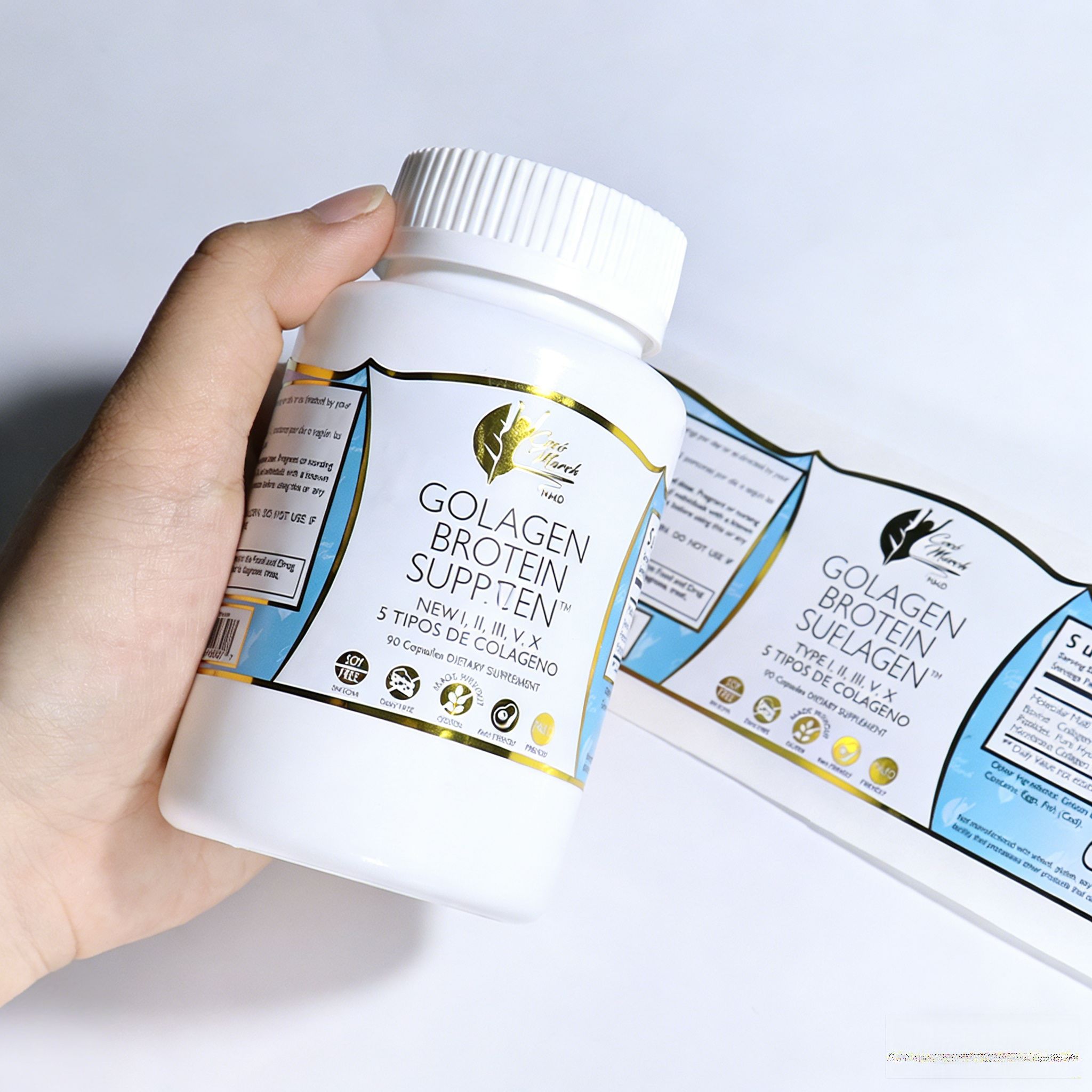 ملصقات صيدلانية للباركود قابلة - مراجعة Sticker Label Roll وسعره