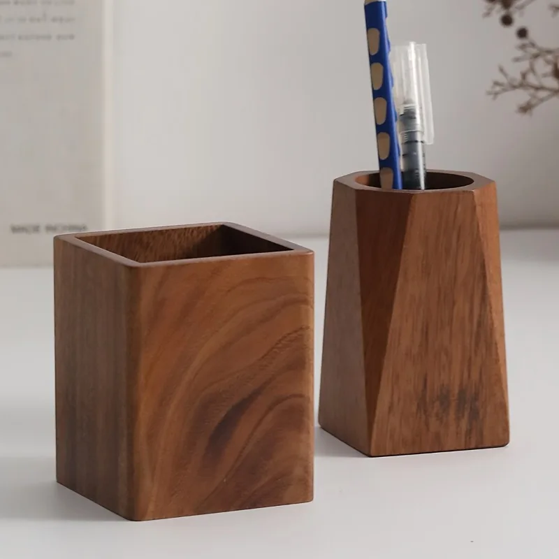 حامل أقلام خشبي، أسطوانة أقلام - مراجعة Stationery Office Supply Store وسعره