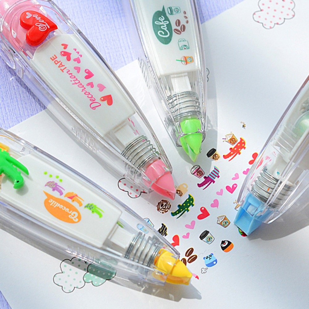 لطيف Kawaii الزخرفية تصحيح الش - مراجعة Correction Tape Roller وسعره