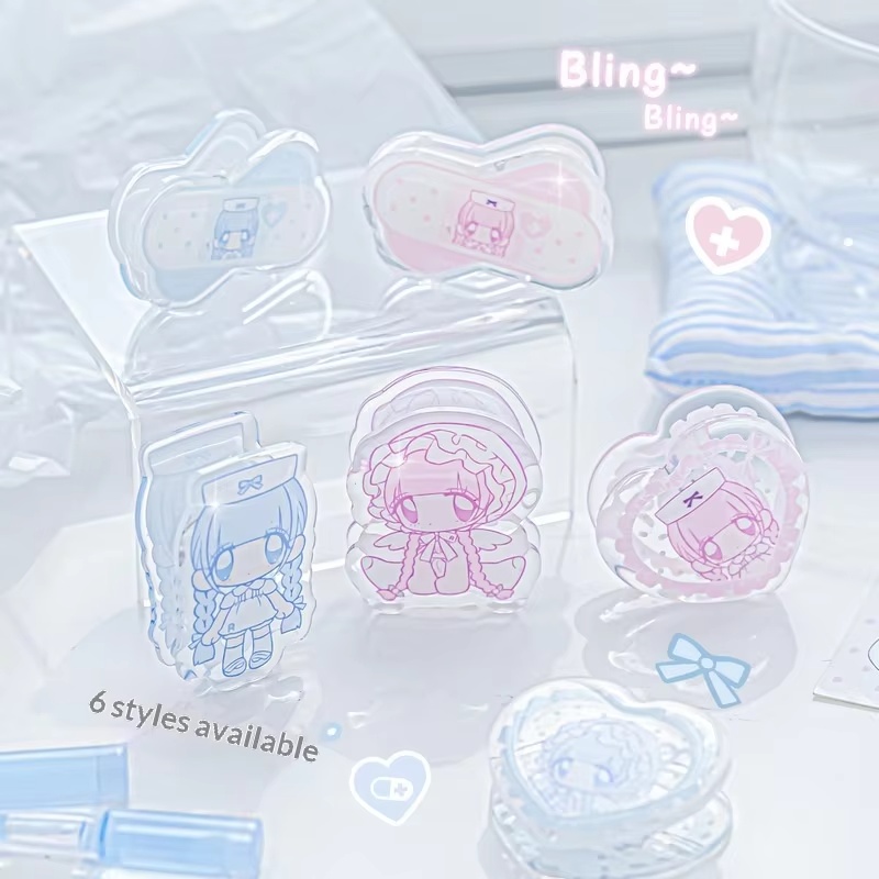 مشبك أكريليك من روزيبوسي بامبو - مراجعة Binder Clip Assorted وسعره