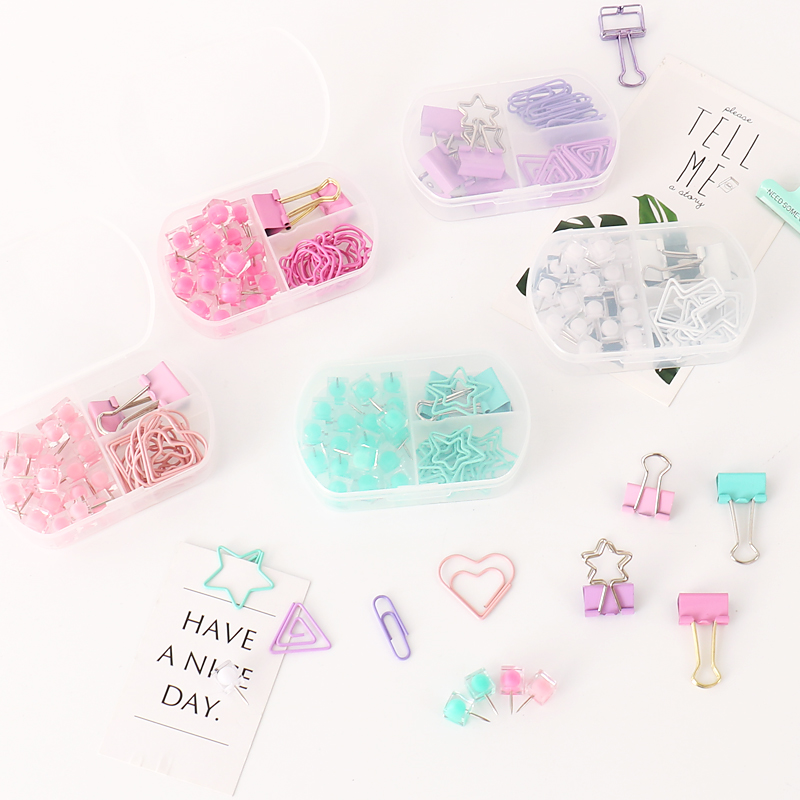 توتو ملون-مجموعة أدوات مكتبية  - مراجعة Binder Clip Assorted وسعره