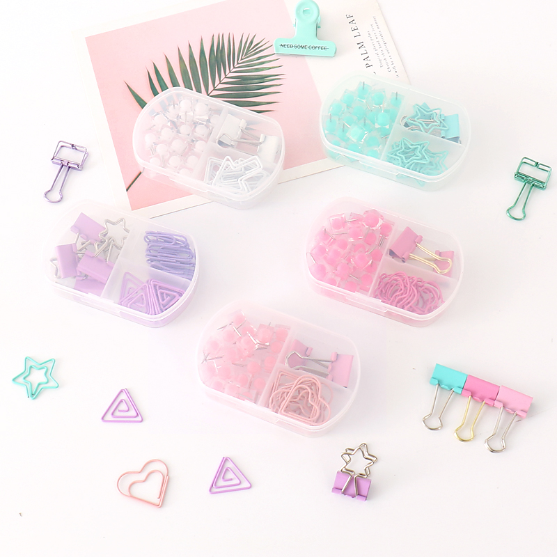 توتو ملون-مجموعة أدوات مكتبية  - مراجعة Binder Clip Assorted وسعره