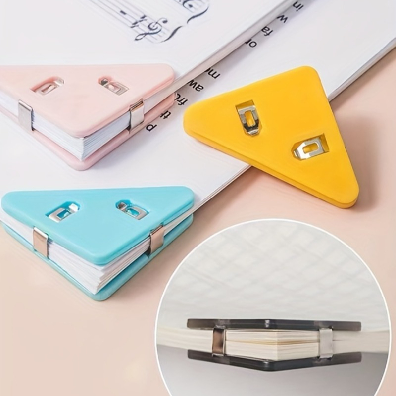 مجموعة مشابك مثلثة شفافة مكونة - مراجعة Binder Clip Assorted وسعره