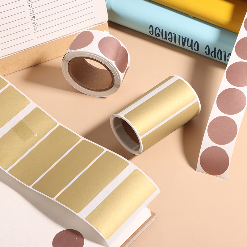 جديد 300 قطعة/لفة خدش ملصقات ت - مراجعة Sticker Label Roll وسعره