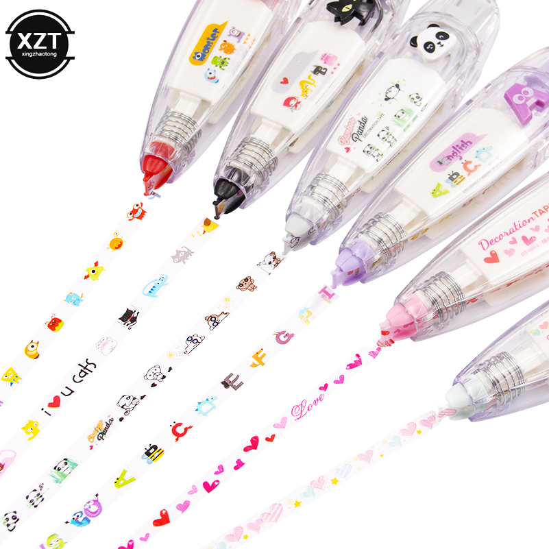أطفال Kawaii الحيوانات الصحافة - مراجعة Correction Tape Roller وسعره