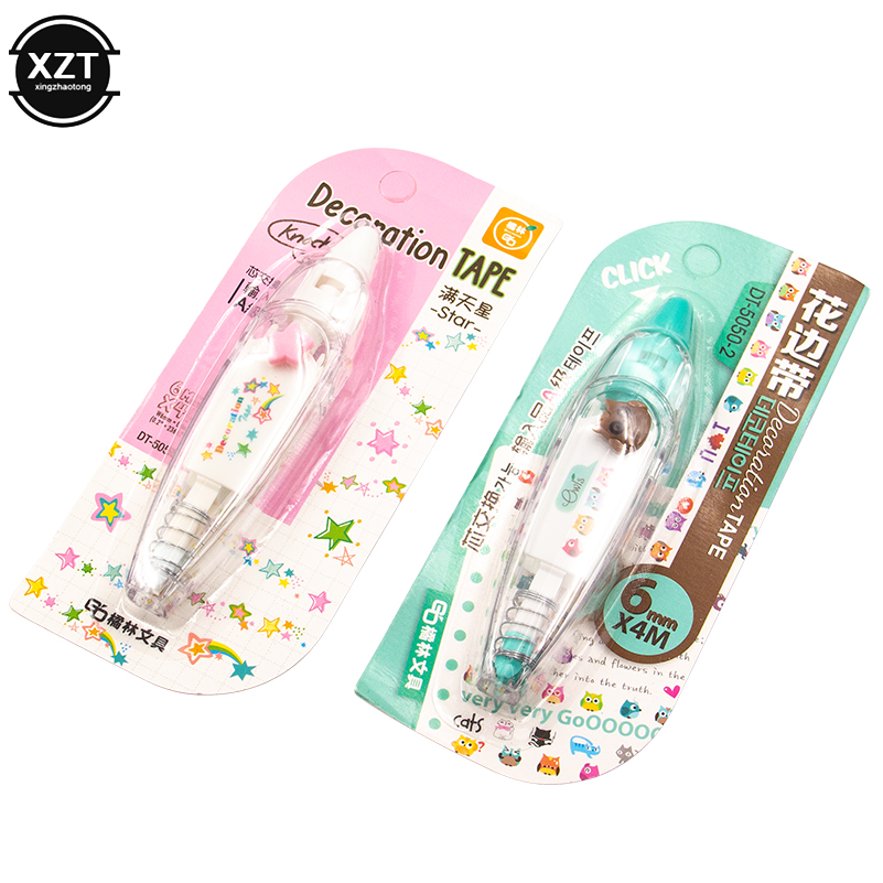 أطفال Kawaii الحيوانات الصحافة - مراجعة Correction Tape Roller وسعره