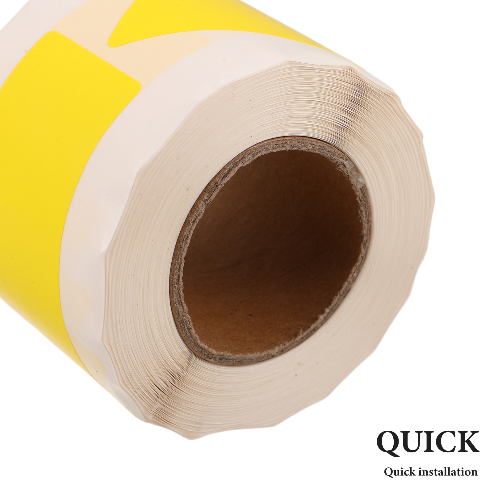 ملصقات أنابيب صناعية ذاتية الل - مراجعة Sticker Label Roll وسعره