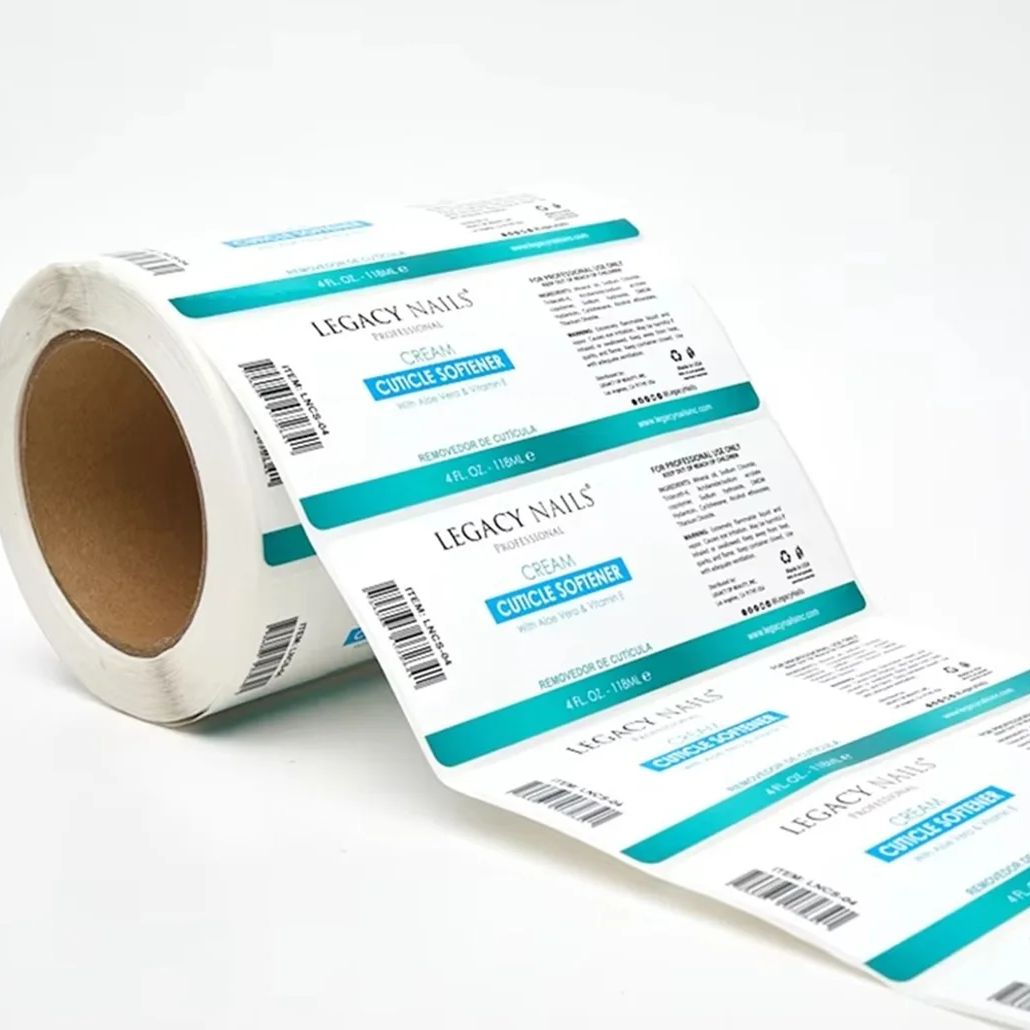 ملصقات ملصقات مخصصة من الفينيل - مراجعة Sticker Label Roll وسعره