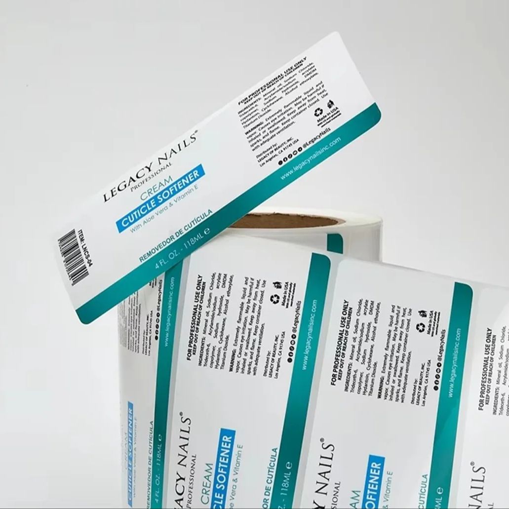 ملصقات ملصقات مخصصة من الفينيل - مراجعة Sticker Label Roll وسعره