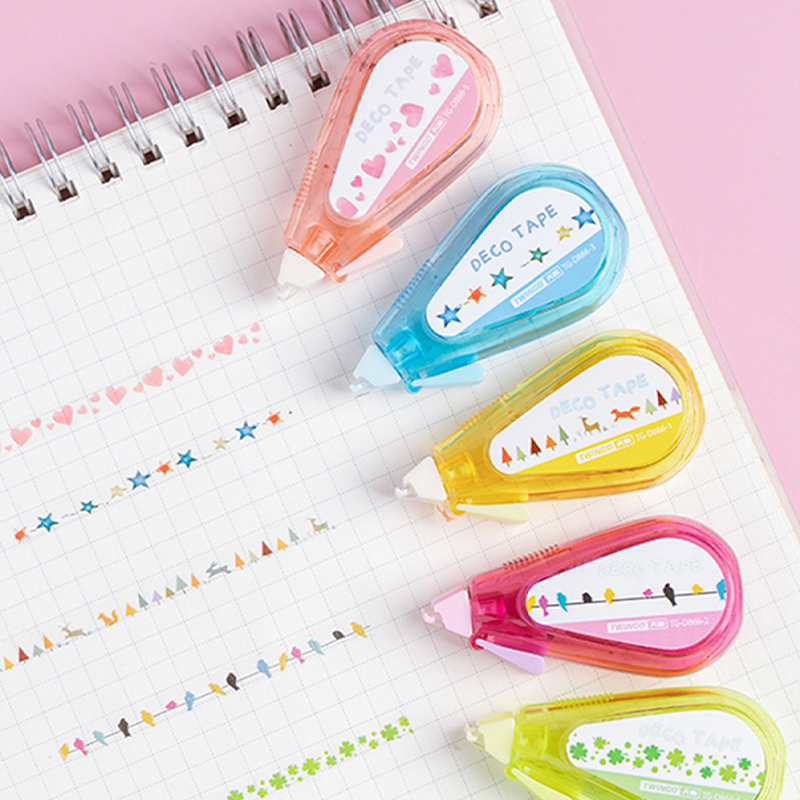 1 قطعة Kawaii 5 مللي متر * 5 م - مراجعة Correction Tape Roller وسعره